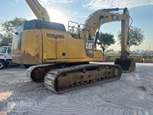 Used Cat Excavator,Used Caterpillar in yardUsed Caterpillar in yard,Back of used Excavator